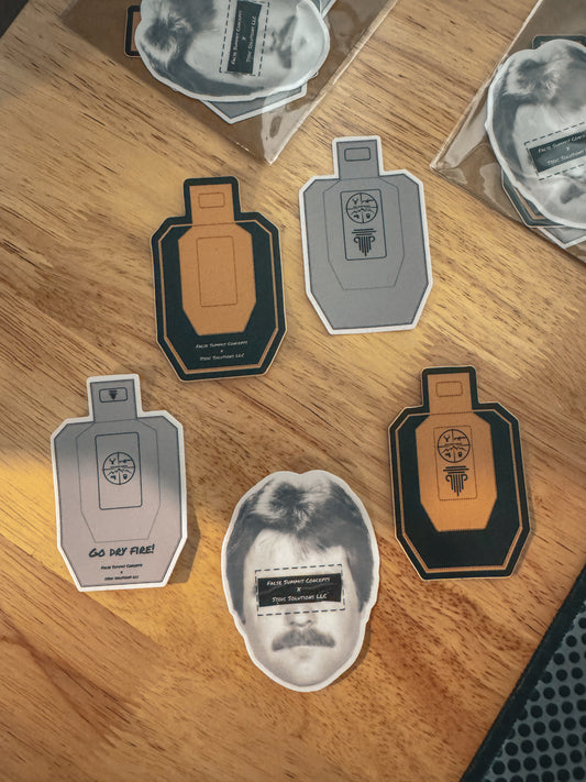 “Go Dry Fire” Sticker Pack