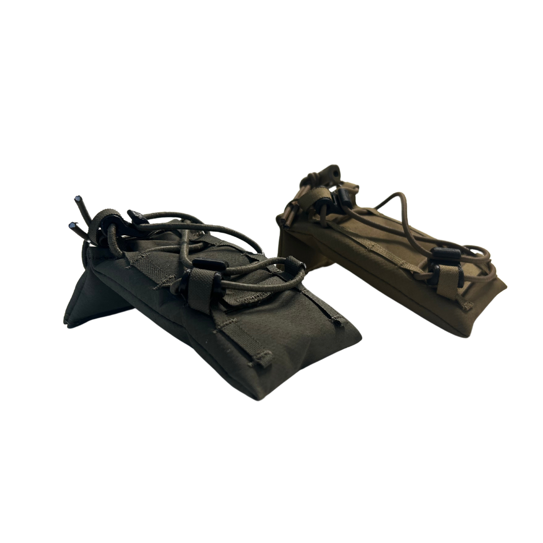 Streamline Barricade Bag – Slim Prefilled Shooting Rest Support Bag, Hook & Loop Mount, Made In USA (Tan)